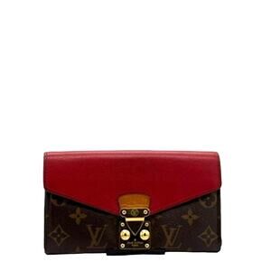 Louis Vuitton Cherry Monogram Canvas Pallas Wallet*Limited Edition! Box Dustbag!